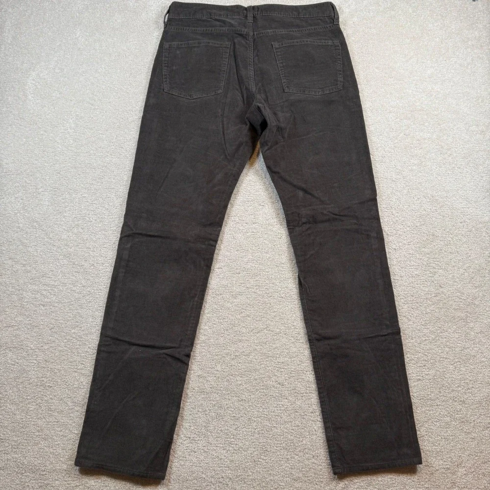 J.‎ Crew 770 Straight Fit Corduroy Pants Mens 30x32 Brown Stretch Cotton
